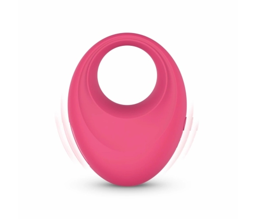 EasyConnect Leo App-Controlled Vibrating Silicone Fitness Ring Black