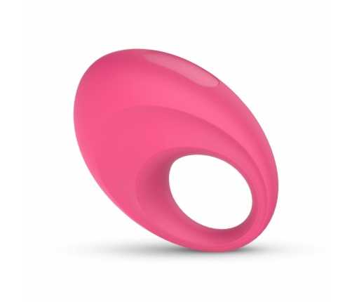 EasyConnect Leo App-Controlled Vibrating Silicone Fitness Ring Black