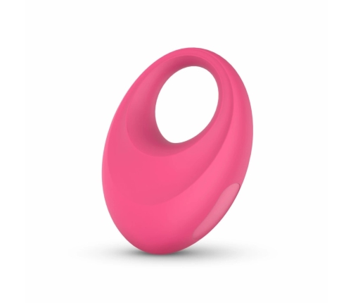 EasyConnect Leo App-Controlled Vibrating Silicone Fitness Ring Black