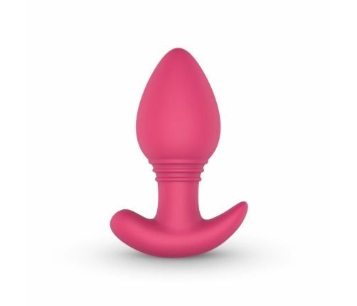 EasyConnect Axel Pink App-Controlled Vibrating Anal Device, Silicone