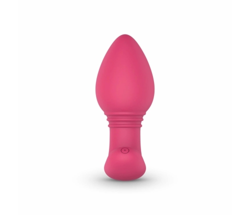 EasyConnect Axel Pink App-Controlled Vibrating Anal Device, Silicone