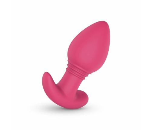 EasyConnect Axel Pink App-Controlled Vibrating Anal Device, Silicone