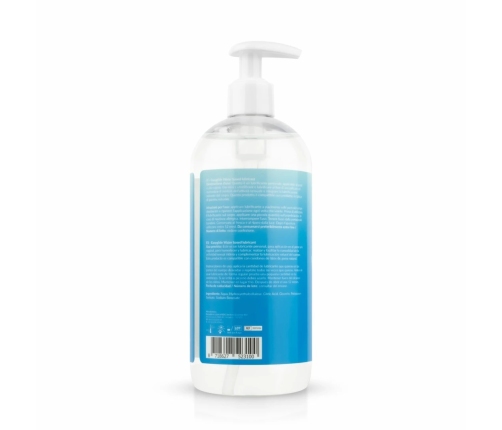 EasyGlide Water-Based Lubricant 500ml - Gentle Skin Formula