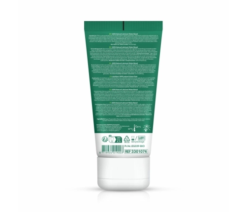 EasyGlide Bio & Natural Water-Based Lubricant 100ml Fragrance Free