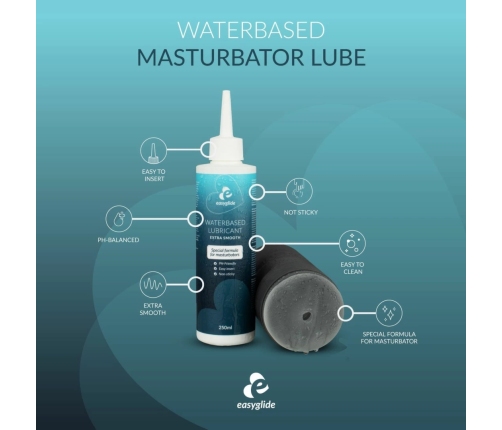 EasyGlide Extra Smooth Intimate Gel 250ml - Lubricant for Devices