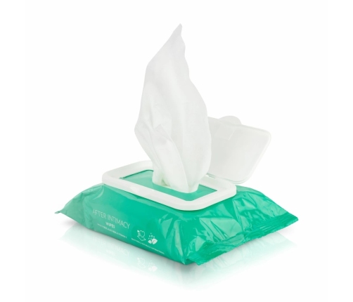 EasyGlide After Intimacy Refreshing Wipes with Aloe & Tea Tree Oil 20pcs