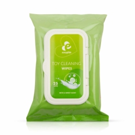 EasyGlide Toy Cleaning Wipes 25 pcs - Hygienic Care for Devices