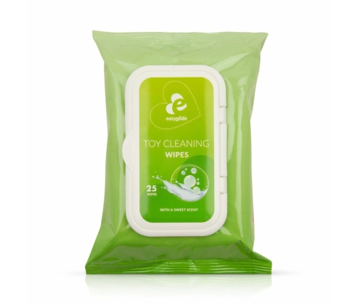EasyGlide Toy Cleaning Wipes 25 pcs - Hygienic Care for Devices
