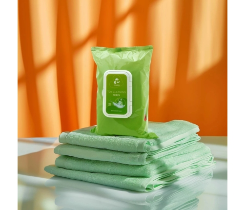 EasyGlide Cleaning Wipes for Intimate Devices 100 pcs Aloe Extract