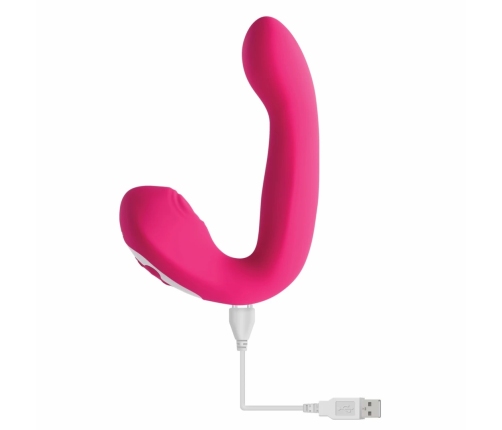 Evolved Buck Wild Dual End Pink Flexible Silicone Intimate Device