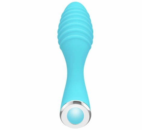 Evolved Little Dipper Rechargeable Intimate Massager Aqua Silicone