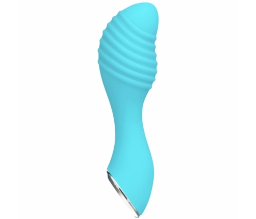 Evolved Little Dipper Rechargeable Intimate Massager Aqua Silicone