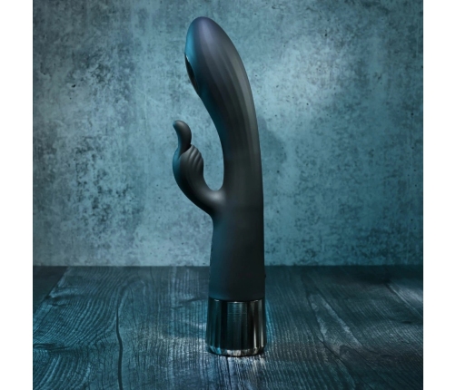Evolved Heat Up & Chill Dual Motor Intimate System Black Silicone