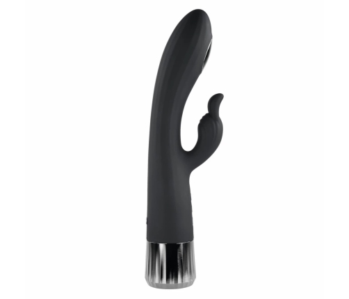 Evolved Heat Up & Chill Dual Motor Intimate System Black Silicone