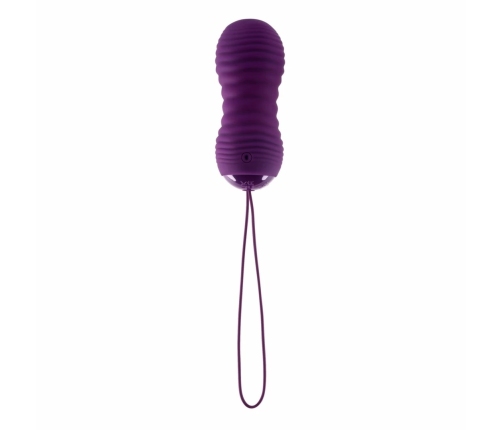 Evolved Eager Egg Remote-Controlled Vibrating Device Purple Waterproof