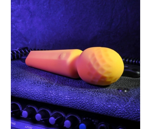 Evolved Sunshine Wand Rechargeable Silicone Vibrator Orange