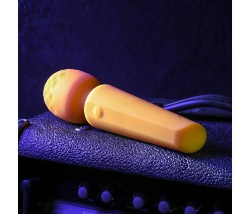 Evolved Sunshine Wand Rechargeable Silicone Vibrator Orange
