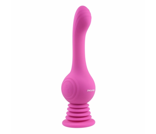 Evolved Gyro Vibe Pink Rechargeable Silicone Intimate Device 19cm
