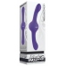 Evolved Our Gyro Vibe Dual-Ended Flexible Silicone Massager Purple