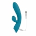 Evolved Fierce Flicker Silicone Intimate Device with Triple Tip, Purple