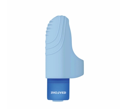 Evolved Fingerlicious Blue - Compact Rechargeable Finger Device with 10 Modes