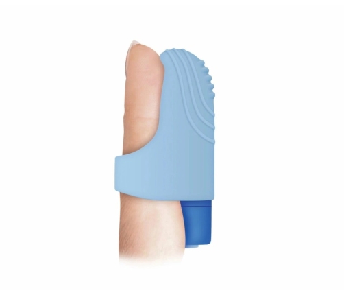 Evolved Fingerlicious Blue - Compact Rechargeable Finger Device with 10 Modes