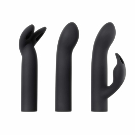 Evolved Four Play Multi-Attachment Intimate Vibration Set, Copper/Black