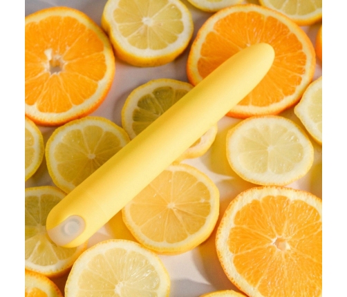 Evolved Sunny Sensations Vibrator Yellow - 10-Mode Rechargeable Long Model