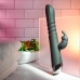 Evolved Rapid Rabbit Black Intimate Thrusting & Vibration Device