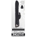 Evolved Rapid Rabbit Black Intimate Thrusting & Vibration Device