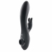Evolved Rabbit Hole Dual-Action Intimate Device Black Silicone