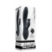 Evolved Rabbit Hole Dual-Action Intimate Device Black Silicone