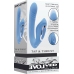 Evolved Tap and Thrust Light Blue Dual Motor Intimate Device Silicone