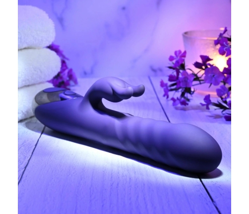 Evolved Rascally Rabbit Intimate Device Purple, Dual Motor, Waterproof