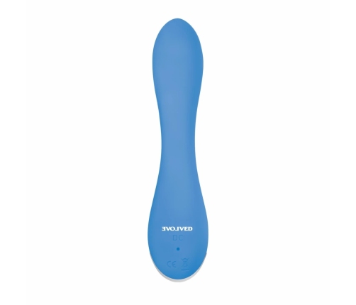 Evolved Blue Crush G-Spot Intimate Machine Flexible Silicone Blue