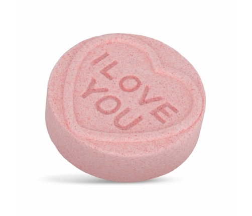 Love Bath Bomb by Bath Bomb Cosmetics - Heart-Shaped, Colourful, Scented