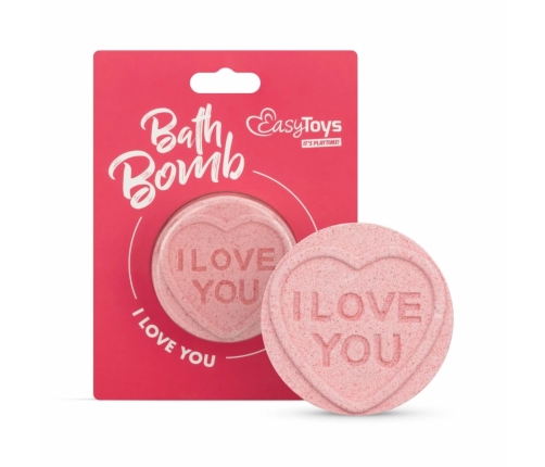 Love Bath Bomb by Bath Bomb Cosmetics - Heart-Shaped, Colourful, Scented