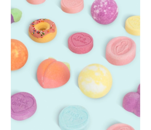 Love to Love Playtime Bath Bomb Cherry Aroma 80g Romantic Gift
