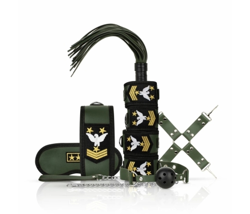 Hidden Desire 8-Piece Discipline Kit - Premium Military-Inspired Set