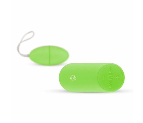 EasyToys Vibrating Egg Green - Wireless Remote, 10 Modes, Compact Design