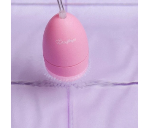 EasyToys Vibrating Egg Remote Control Purple - Compact Wireless Model