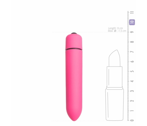 EasyToys Bullet Vibrating Device 10-Speed Compact Pink