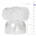 EasyToys Transparent Attachment for Wand Massagers - Flexible Sleeve Accessory