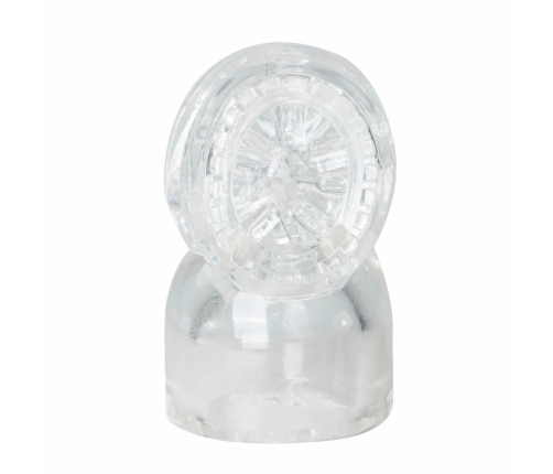 Easytoys Wand Attachment for Men Transparent Massage Accessory