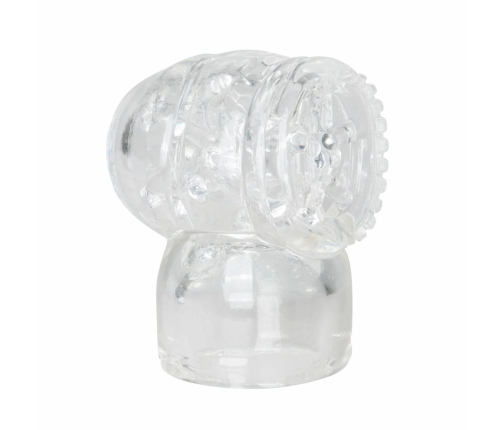 Easytoys Wand Attachment for Men Transparent Massage Accessory