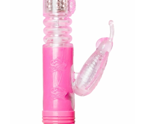 Easytoys Pink Butterfly Vibrator Multi-Speed Waterproof Model