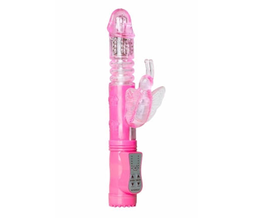 Easytoys Pink Butterfly Vibrator Multi-Speed Waterproof Model