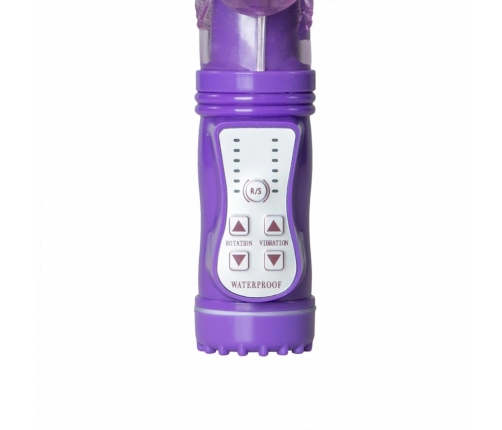 Easytoys Vibe Purple Butterfly Multi-Speed Silicone Vibrator Waterproof