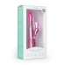 EasyToys Pink Dual-Action Vibrating Device, 12 Modes, Waterproof