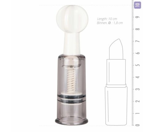 EasyToys Stimulation Set 3pcs - Adjustable Vacuum Suction Cups Transparent